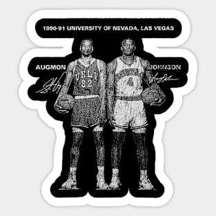 Stacey Augmon x Larry Johnson Vintage Sticker